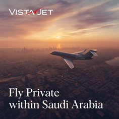 VistaJet Saudi Flight