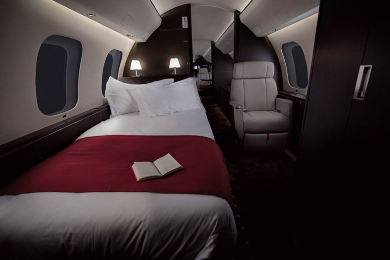 Global 7500 bed