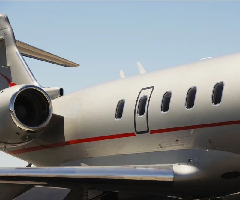 Interior of a VistaJet