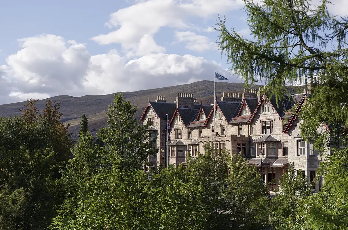 The Fife Arms in the Scottish highlands