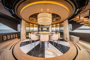 the meeting room on Yatch