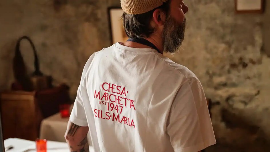the head chef of Chesa Marchetta Davide DeGiovanni
