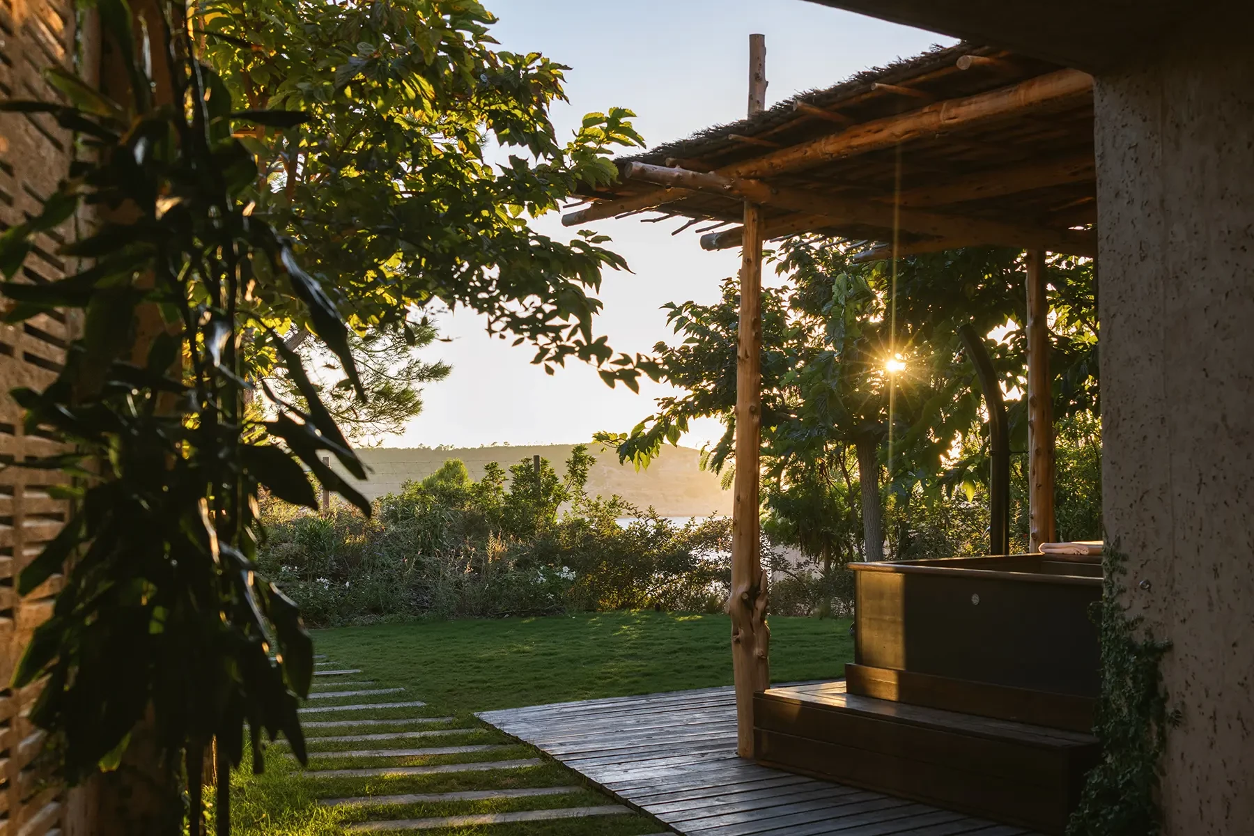 The garden in Rosebud