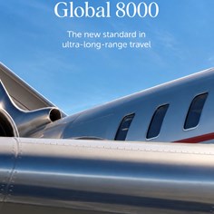 The Global 8000 - new standard in ultr long range travel