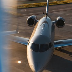 One part of the VistaJet Fleet