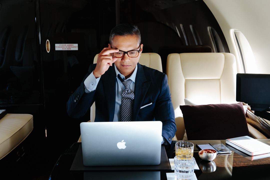 How to work on a plane VistaJet Travel Hacks